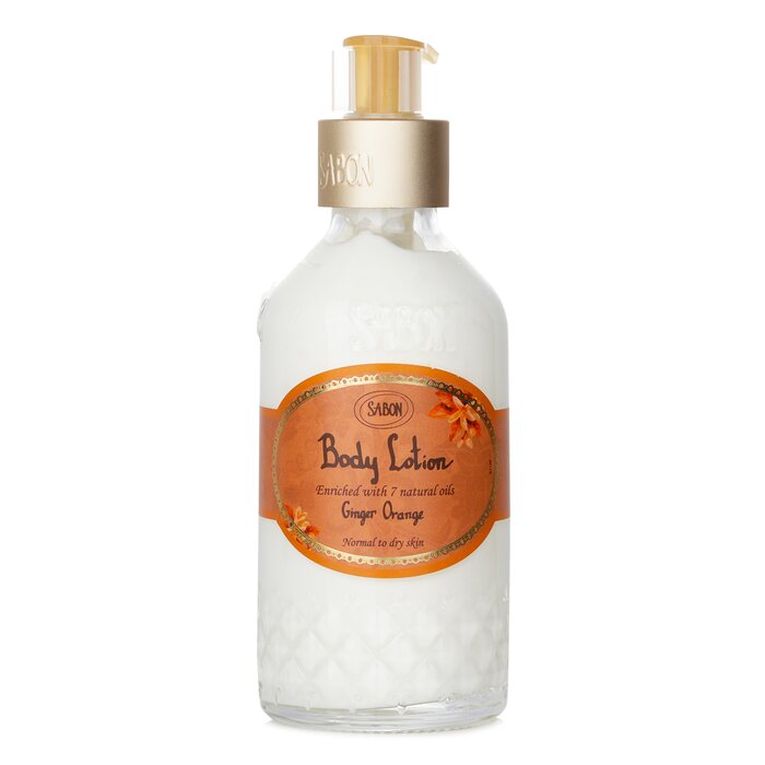 Pump body lotion – ginger orange scent – 200ml