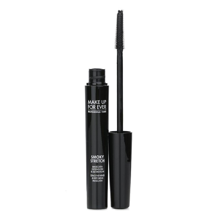 Make Up For Ever Smoky Stretch Lengthening & Defining Mascara (Black Black) 7ml/0.23oz by Make for enhancing eyelashes