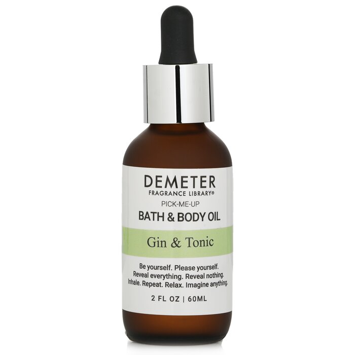 Demeter Gin & Tonic Bath & Body Oil 60ml/2oz for gifting and daily wear