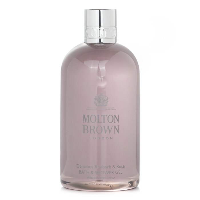 Bath & Shower Gel – Rhubarb & Rose – for fruity floral cleanse
