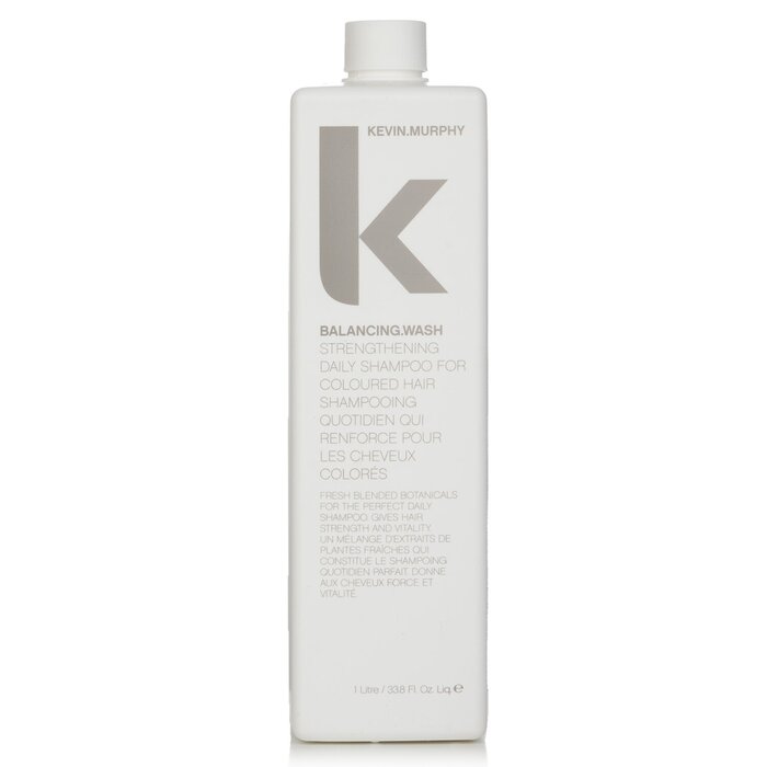 Kevin.Murphy Balancing.Wash (Strengthening Daily Shampoo - For Coloured Hair) 1000ml/33.6oz Shampoo for daily use in hair care.