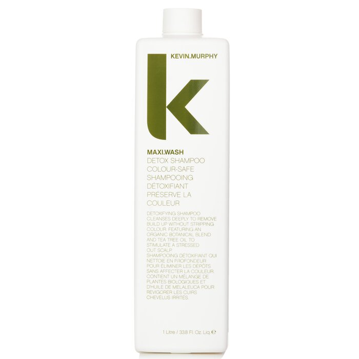 Kevin.Murphy Maxi.Wash (Detox Shampoo - For Coloured Hair) 1000ml/33.6oz Shampoo for daily use in hair care.