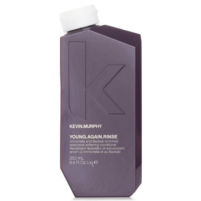 Kevin.Murphy Young.Again.Rinse (Immortelle and Baobab Infused Restorative Softening Conditioner - To Dry, Brittle or Damaged Hair) 250ml/8.4oz hair conditioner for salon & home use