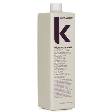 Kevin.Murphy Young.Again.Rinse (Immortelle and Baobab Infused Restorative Softening Conditioner - To Dry, Brittle or Damaged Hair) 1000ml/33.8oz