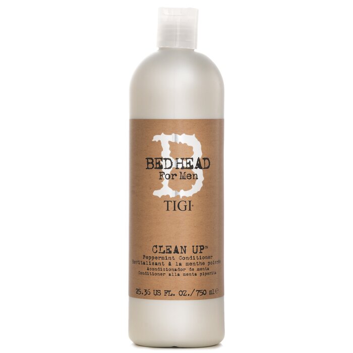 Tigi Bed Head B For Men Clean Up Peppermint Conditioner 750ml/25.36oz hair conditioner for salon & home use