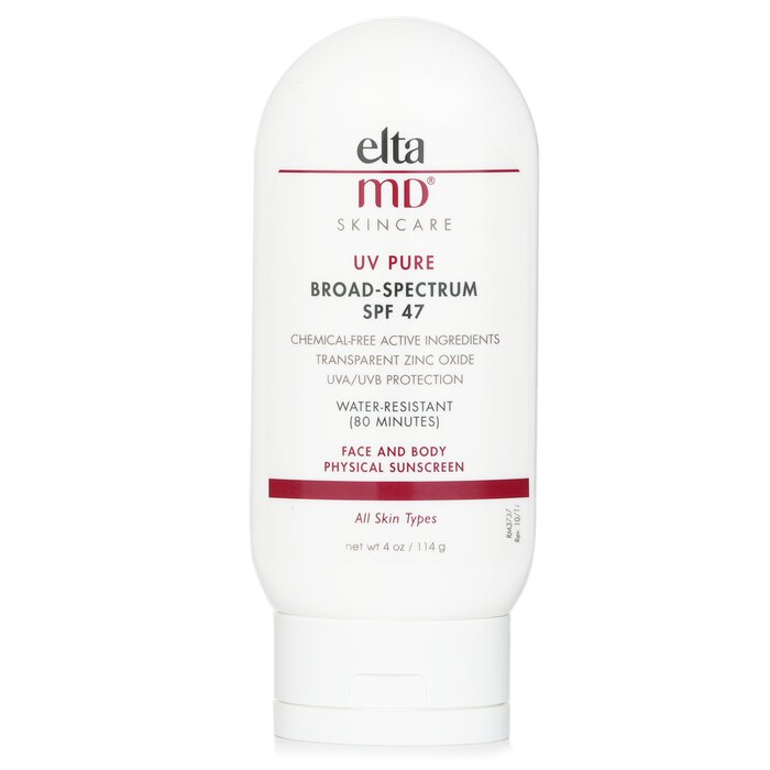 EltaMD UV Pure Water-Resistant Sunscreen SPF 47 – face and body sunscreen