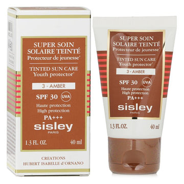 Sisley Super Soin Solaire Tinted Youth Protector SPF 30 UVA PA+++, 3 Amber 40ml/1.3oz