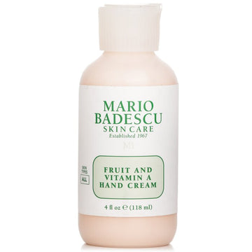 Mario Badescu Fruit And Vitamin A Hand Cream - For All Skin Types 118ml/4oz