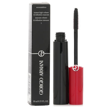 Giorgio Armani Eccentrico Instant High Volume & Definition Mascara, 1 Obsidian Black 10ml/0.33oz