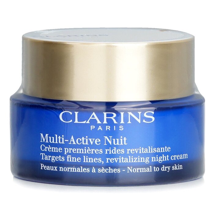 Clarins Multi-Active Night Targets Fine Lines Revitalizing Night Cream - For Normal To Dry Skin 50ml/1.7oz for skincare needs