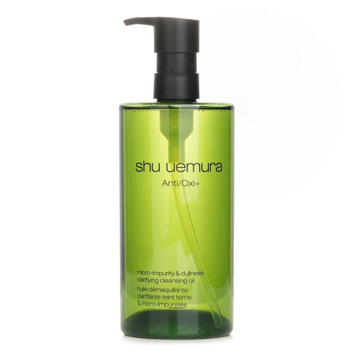 Shu Uemura Anti/Oxi+ Cleansing Oil for detoxifying dull facial skin