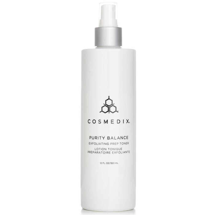 Purity Balance Exfoliating Toner – CosMedix – for skin exfoliation