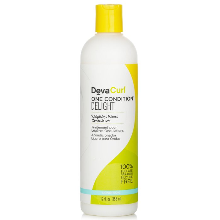 DevaCurl One Condition Delight (Weightless Waves Conditioner - For Wavy Hair) 355ml/12oz hair conditioner for salon & home use