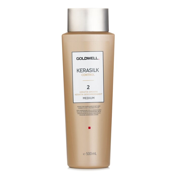 Goldwell Kerasilk Control Keratin Smooth 2, Medium 500ml/16.9oz - perfect for hair treatment at home