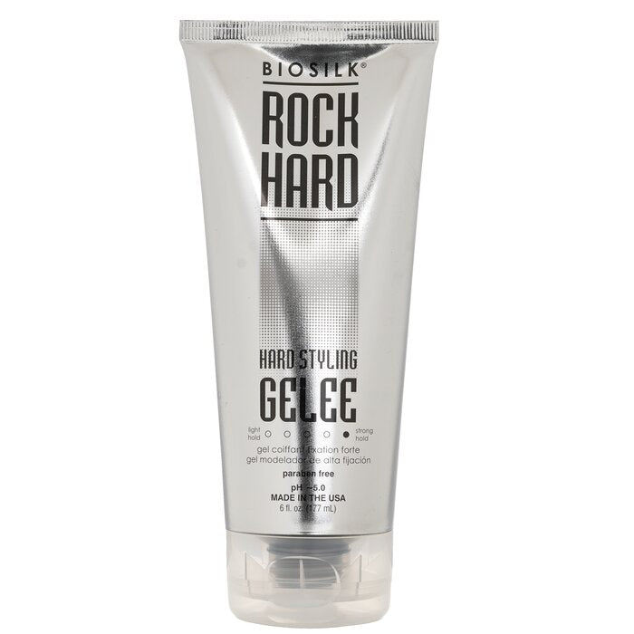 BioSilk Rock Hard Hard Styling Gelee 177ml/6oz - For styling your hair
