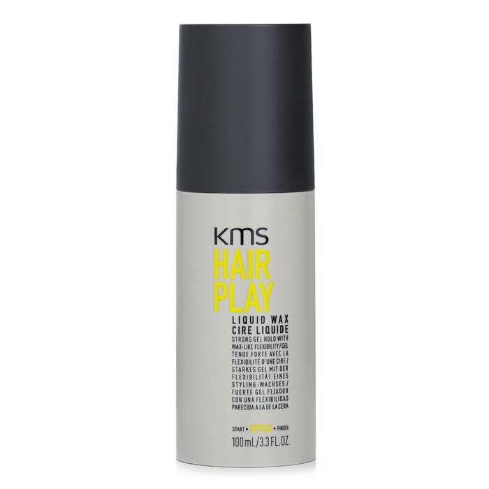 KMS California Hair Play Liquid Wax (Strong Gel Hold with Wax-Like Flexibility) 100ml/3.3oz styling wax for hair control
