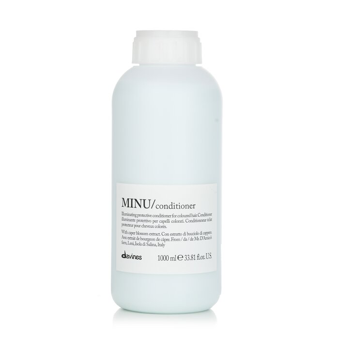 Davines Minu Conditioner Illuminating Protective Conditioner (For Coloured Hair) 1000ml/33.8oz hair conditioner for salon & home use
