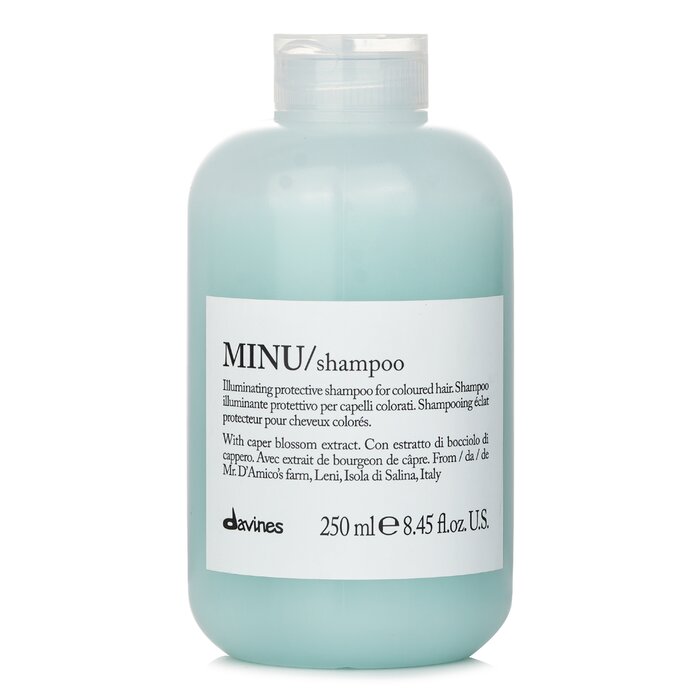 Davines Minu Shampoo Illuminating Protective Shampoo (For Coloured Hair) 250ml/8.45oz Shampoo for daily use in hair care.