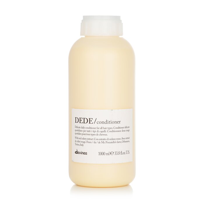 Davines Dede Delicate Daily Conditioner (For All Hair Types) 1000ml/33.8oz hair conditioner for salon & home use