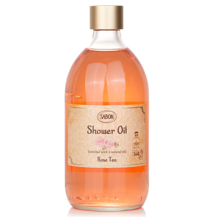 Shower Oil – Rose Tea – for luxurious floral skin care