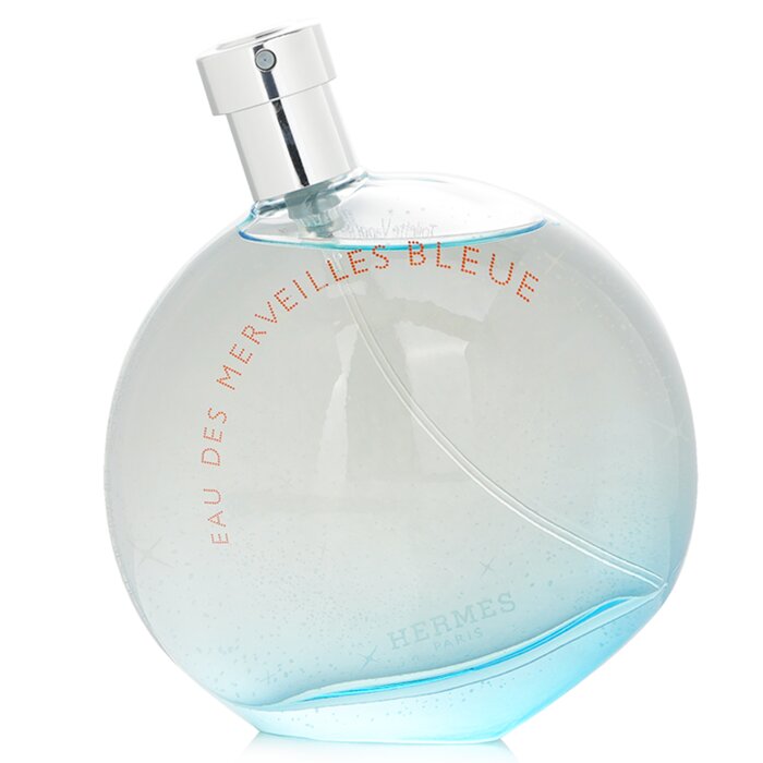 Hermes Eau Des Merveilles Bleue Eau De Toilette Spray 100ml/3.3oz perfume for gifting or daily wear