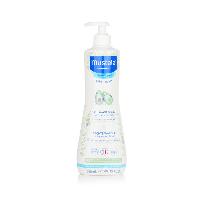 Cleansing Gel – Hair & Body – for large-size baby hygiene