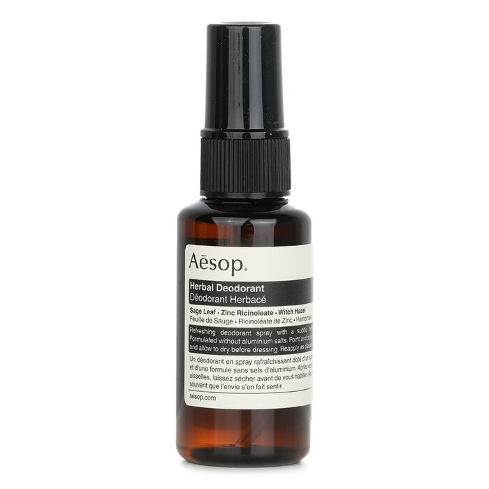 Herbal deodorant roll-on for natural odor control