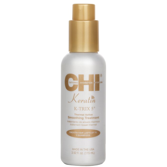 CHI Keratin K-Trix 5 Thermal Active Smoothing Treatment 115ml/3.92oz - perfect for hair treatment at home