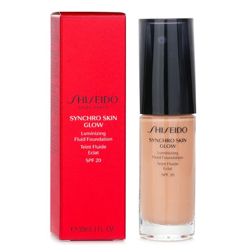 Shiseido Synchro Skin Glow Luminizing Fluid Foundation SPF 20, Rose 4 30ml/1oz