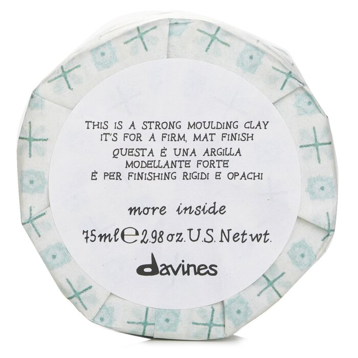 Davines More Inside This Is A Strong Moulding Clay (For A Firm, Mat Finish) 75ml/2.75oz Hair Clay - Styling Product for Men