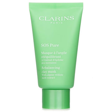 Clarins SOS Pure Rebalancing Clay Mask with Alpine Willow - Combination to Oily Skin 75ml/2.3oz