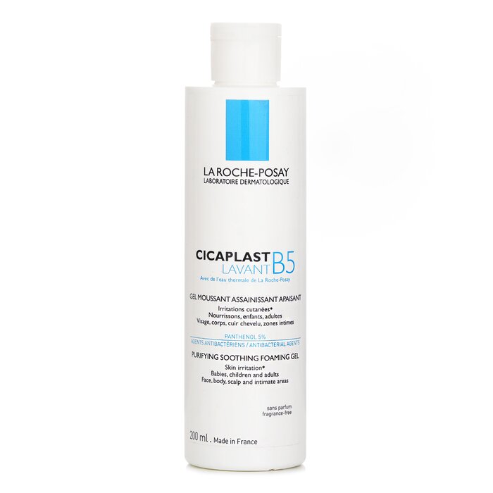 La Roche Posay Cicaplast Lavant B5 Foaming Gel for skin repair and cleansing