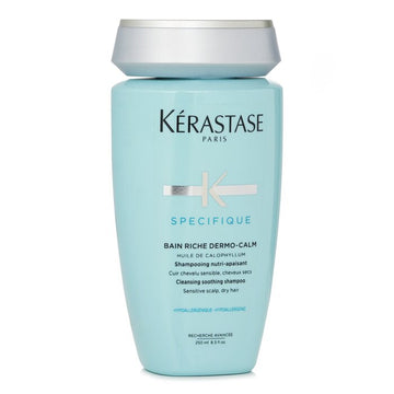 Kerastase Specifique Bain Riche Dermo-Calm Cleansing Soothing Shampoo (Sensitive Scalp, Dry Hair) 250ml/8.5oz