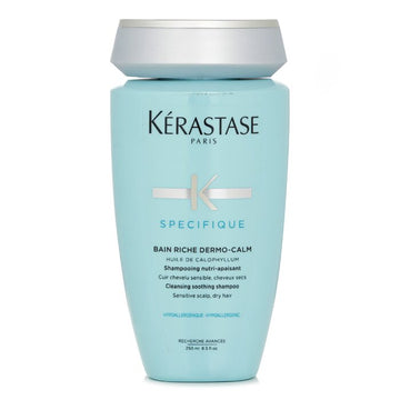 Kerastase Specifique Bain Riche Dermo-Calm Cleansing Soothing Shampoo (Sensitive Scalp, Dry Hair) 250ml/8.5oz