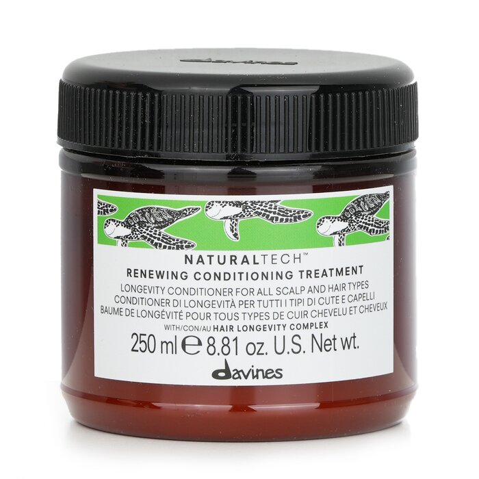 Davines Natural Tech Renewing Conditioning Treatment (For All Scalp and Hair Types) 250ml/8.79oz - perfect for hair treatment at home