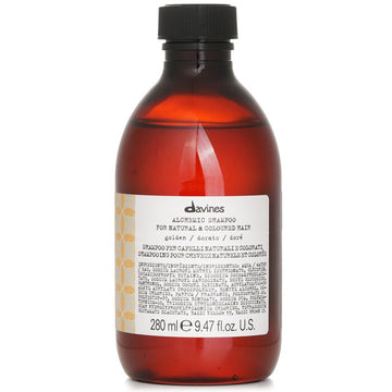 Davines Alchemic Shampoo, Golden (For Natural & Coloured Hair) 280ml/9.46oz