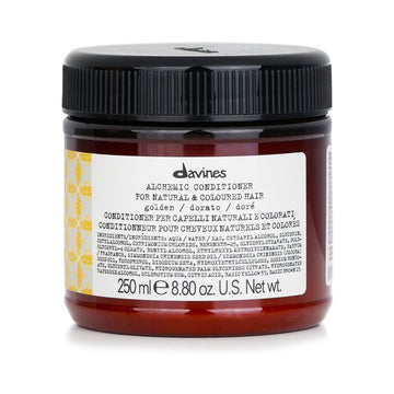 Davines Alchemic Conditioner, Golden (For Natural & Coloured Hair) 250ml/8.84oz