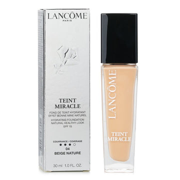 Lancome Teint Miracle Hydrating Foundation Natural Healthy Look SPF 15, 04 Beige Nature 30ml/1oz