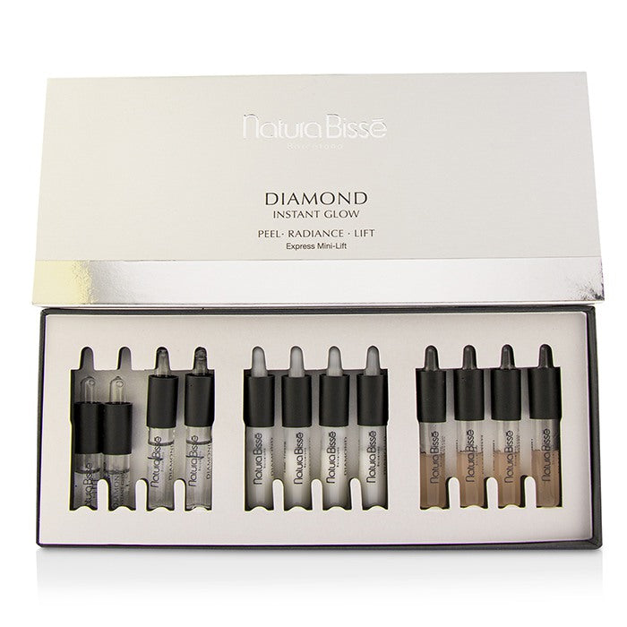 Natura Bisse Diamond Instant Glow (Peel, Radiance & Lift) Express Mini-Lift 12ampoules for skincare needs