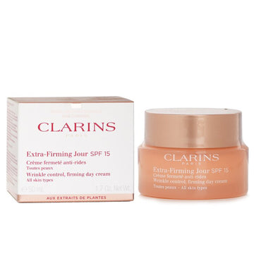 Clarins Extra-Firming Jour Wrinkle Control, Firming Day Cream SPF 15 - All Skin Types 50ml/1.7oz