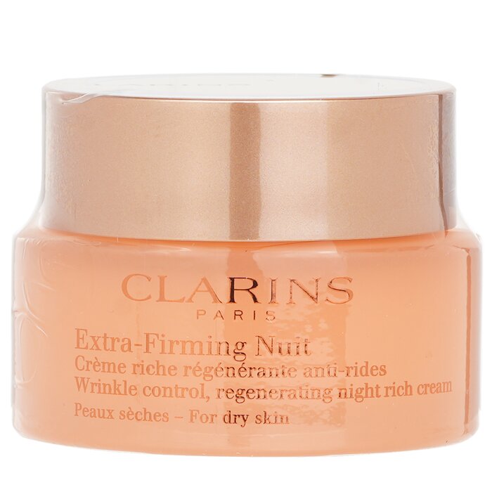 Clarins Extra-Firming Nuit Wrinkle Control, Regenerating Night Rich Cream - For Dry Skin 50ml/1.6oz for skincare needs
