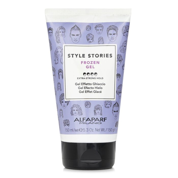 AlfaParf Style Stories Frozen Gel (Extra Strong Hold) 150ml/5.3oz - For styling your hair