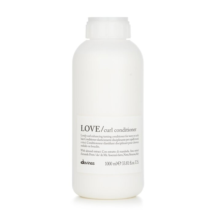 Davines Love Curl Conditioner (Lovely Curl Enhancing Taming Conditioner For Wavy or Curly Hair) 1000ml/33.8oz hair conditioner for salon & home use