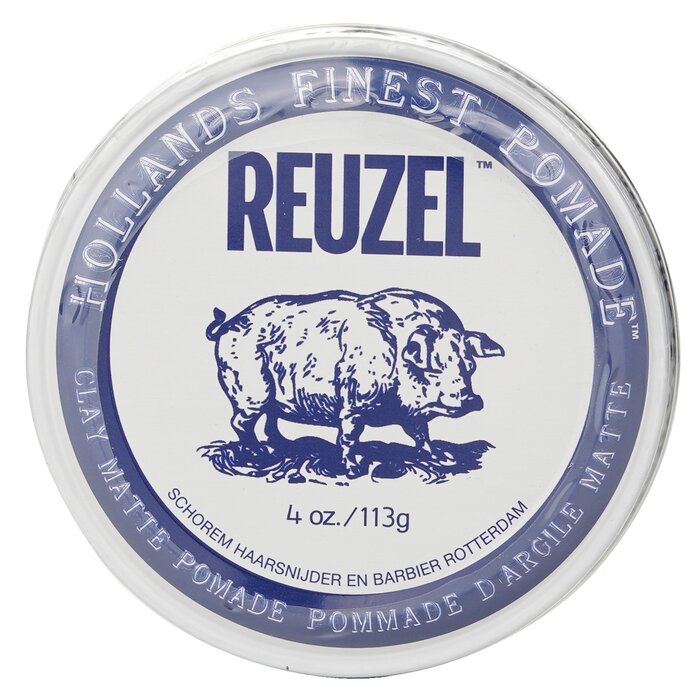 Reuzel Clay Matte Pomade 113g/4oz Hair Clay - Styling Product for Men