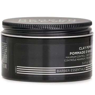 Redken Brews Clay Pomade (Maximum Control / Gritty Finish) 100ml/3.4oz