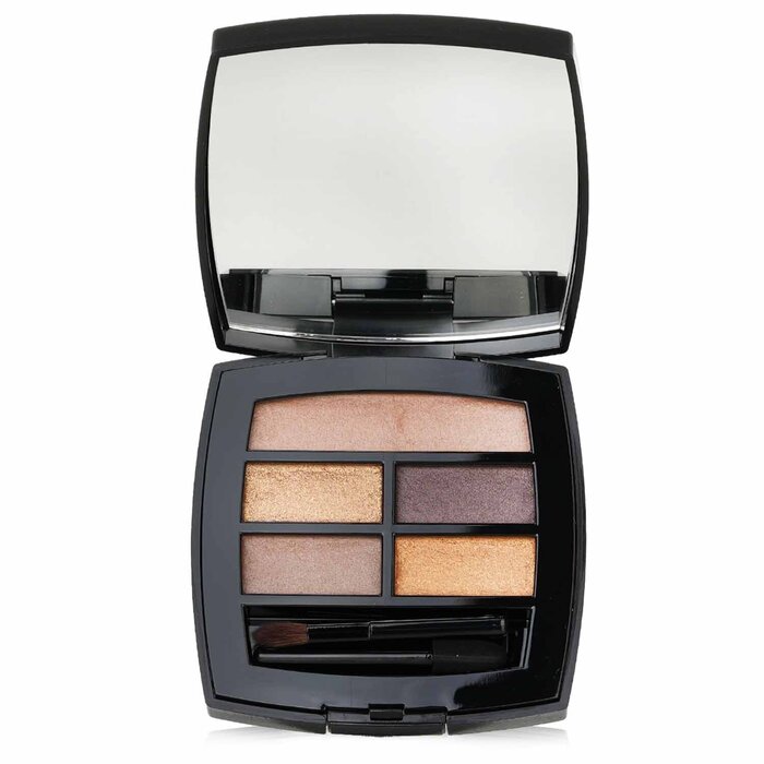 Chanel Les Beiges Healthy Glow Natural Eyeshadow Palette, Deep 4.5g/0.16oz product image for enhancing eye makeup
