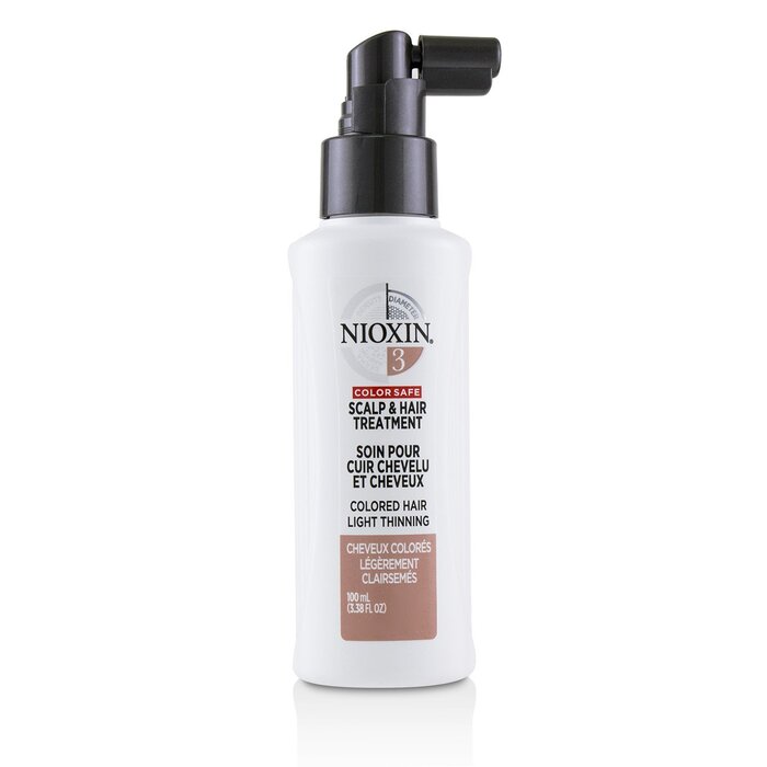 Nioxin Diameter System 3 Scalp & Hair Treatment (Colored Hair, Light Thinning, Color Safe) 100ml/3.38oz - perfect for hair treatment at home
