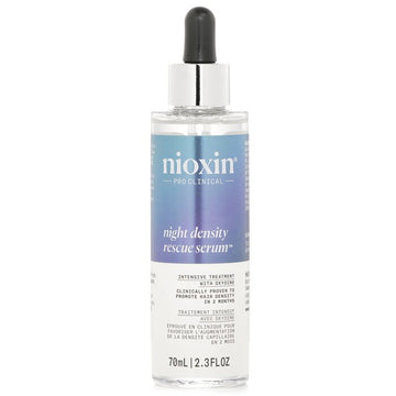 Nioxin Intensive Therapy Night Density Rescue with Nioxydine24 (Random Packaging) 70ml/2.4oz