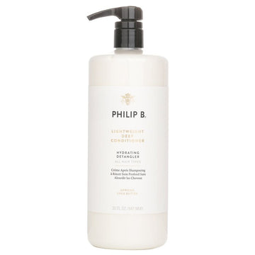 Philip B Lightweight Deep Conditioner, Paraben-Free Formula (Hydrating Detangler - All Hair Types) 947ml/32oz