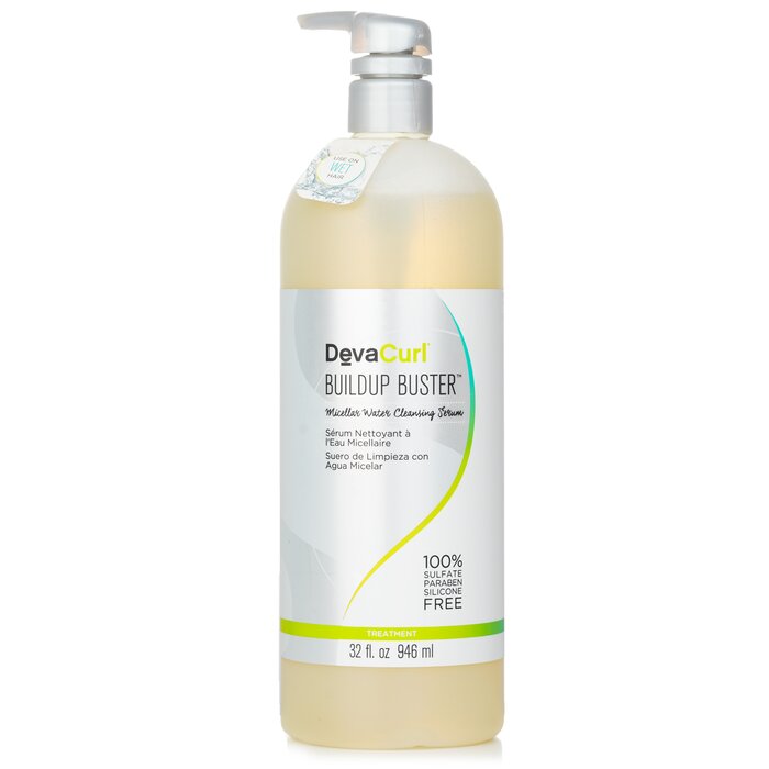 DevaCurl Buildup Buster (Micellar Water Cleansing Serum - For All Curl Types) 946ml/32oz for hair care and styling
